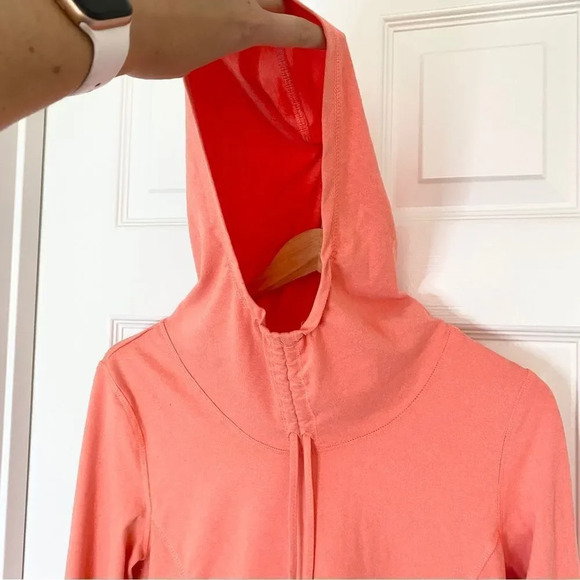 Marina Tech Athletic Salmon Fitted Hoodie - Picture 3 of 8